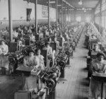 Women Working in Cigarette Factory