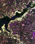 Dnieper River From Space