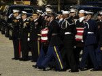 Joint Chiefs, Body Bearers, Ford Funeral
