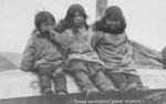 Three Eskimo Children