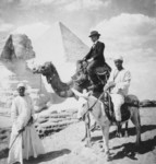Sphinx and Pyramid at Khufu