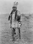 Klamath Indian Man in Costume