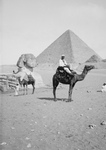 Men on Camels at Giza