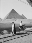 Men Viewing the Two Largest Pyramids of Giza