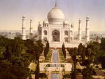 Taj Mahal Mausoleum, Gardens, and Reflecting Pool