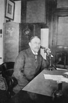 Henry Morgenthau on a Telephone