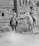 Turkish Soldiers on Horseback at Petra