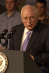 Dick Cheney Giving a Speach