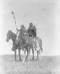 Atsina Native Chiefs on Horses