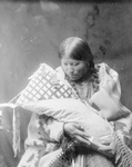 Cheyenne Indian Mother With Baby