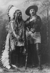 Sitting Bull Standing With Buffalo Bill