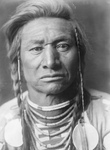 Crow Indian Man Called Chief Child
