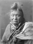 Hoop On the Forehead, Crow Indian Man