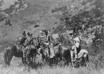 Crow Men on Horses, Exchanging Products