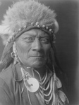 Crow Indian Man Called One Blue Bead