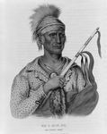 Ioway Native American Indian Chief, Ne-O-Mon-Ne