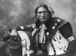 Sioux Man Named Eddie Plenty Holes