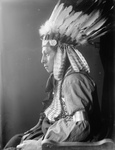 Stock Image: Sioux Native American Man Named Whirling Hawk