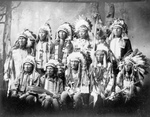 Stock Image: Little Wound and Other Sioux Chiefs