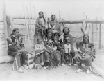 Stock Image: Sioux Indian Family
