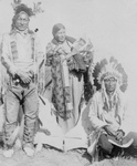 Sioux Indians, Grey Eagle and Family, Near Tipi