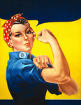 Stock Picture of Rosie the Riveter