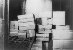 Cases of Confiscated Whiskey During Prohibition