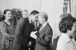 Jimmy Carter Greeting Mohammed Ali