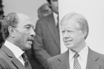 Jimmy Carter and Anwar Sadat