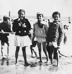 Children on the Beach at Coney Island