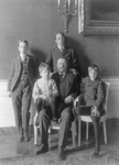 Theodore Roosevelt and His 4 Sons