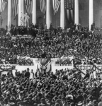 Roosevelt During Inaugural Address