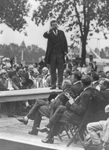 Roosevelt Giving a Speech