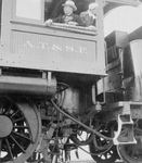 Roosevelt on a Santa Fe Train