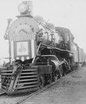 Engine Pulling Roosevelts Train