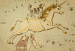Unicorn and Dog Constellations