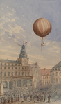 Balloon Over Town Square