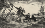 Jules Duruof and His Wife Being Rescued