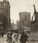California Street After Fire and Earthquake