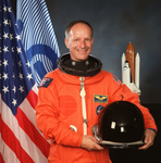 Cosmonaut Claude Nicollier of ESA