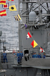 Sailors on USS Ronald Reagan
