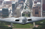B-2 Stealth Bomber and St Louis
