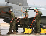 Washing Military Aircraft