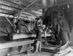 Men Working in a Lumber Mill