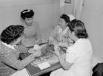 Nurses Playing a Game of Bridge