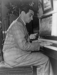 Irving Berlin Playing a Piano