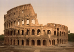 Roman Coliseum Exterior