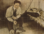 Harry Houdini in Balls and Chains