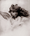 Winged Female Child Angel