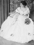 Virginia Gerson in a Ball Gown